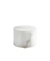 Cassadecor Corden Alabaster Jar In White