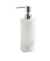 Cassadecor Corden Alabaster Soap/lotion Dispenser In White