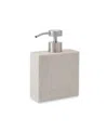 Cassadecor Dune Textured Resin Soap/lotion Dispenser In Ivory