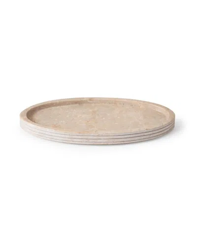 Cassadecor Limestone 1.07" Tray In Sand