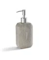 Cassadecor Regent Porcelain Soap/lotion Dispenser In Gray