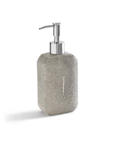 Cassadecor Regent Porcelain Soap/lotion Dispenser In Gray
