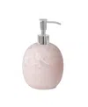 Cassadecor Rose Resin Soap/lotion Dispenser In Pale Pink