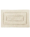 Cassadecor Signature 100% Cotton Bath Rug 20" X 32" In Ivory