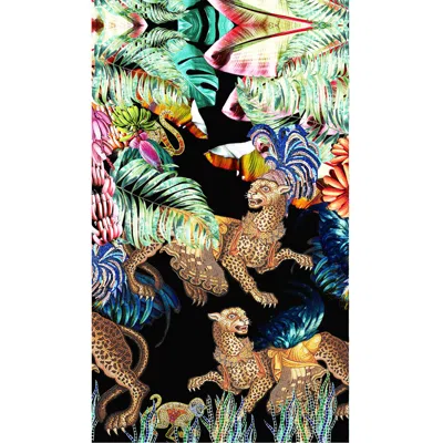 Cassandra Hone Women's Jungle Depths Large Silk Scarf