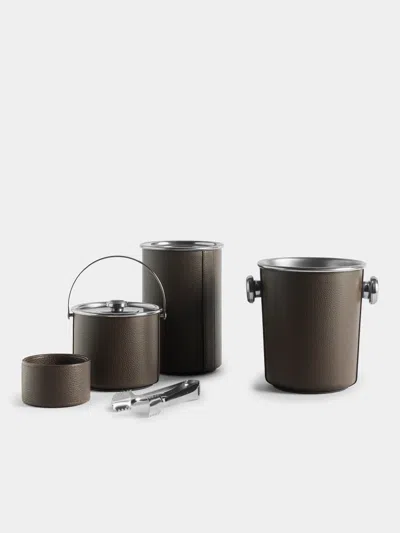 Cassigoli Inox Leather Barware Collection