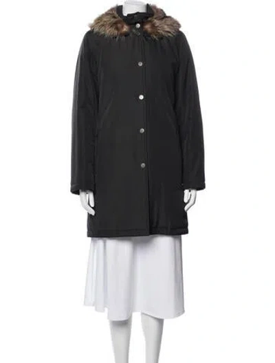 Pre-owned Cassin Parka In Black