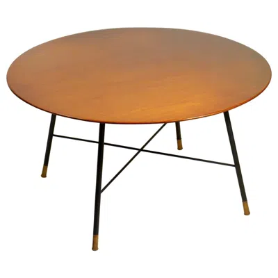 Pre-owned Cassina 1950 Ico Parisi  Midcentury Italian Design Coffee Table In Brown
