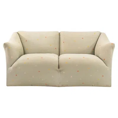 Pre-owned Cassina 1980s Tentazione Two-seater Sofa / Settee By Mario Bellini For  Model 685 In Sand
