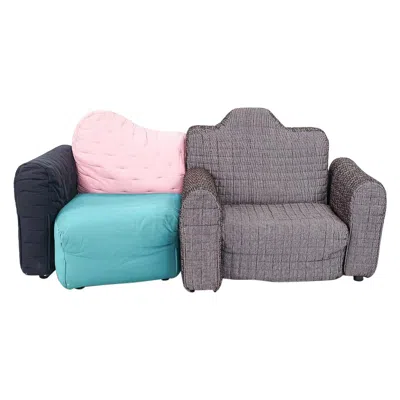 Pre-owned Cassina 1990s  Cannaregio Two Seat Loveseat Sofa / Lounge By Gaetano Pesce In Brown