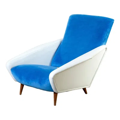Pre-owned Cassina 20th Century, Gio Ponti For  Armchair Mod. 807 Distex In Brown