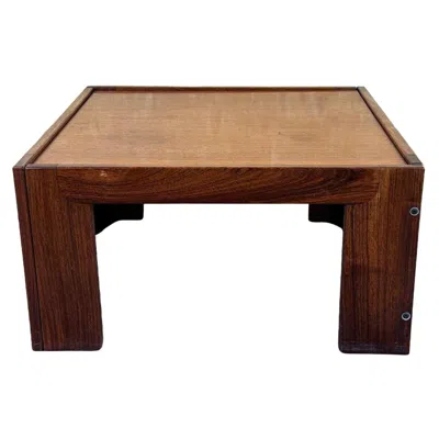 Pre-owned Cassina 60s 70s Coffee Table Side Table By Afra And Tobia Scarpa For  In Brown