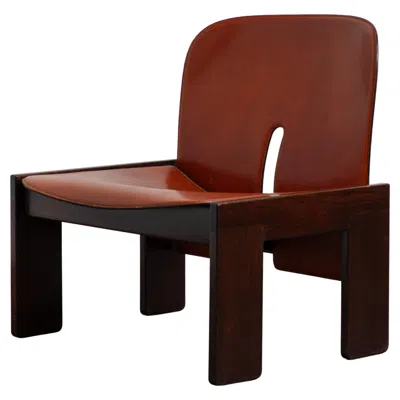 Pre-owned Cassina Afra And Tobia Scarpa For  925 Lounge Chair In Brown