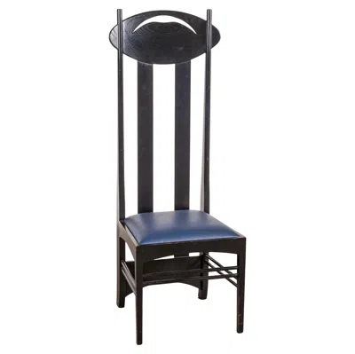 Pre-owned Cassina Argyle Highback Chair By Charles Rennie Mackintosh In Brown
