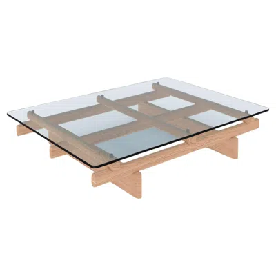 Pre-owned Cassina Asian Inspired Sengu Dining Coffee Table By Patricia Urquiola For  In Brown