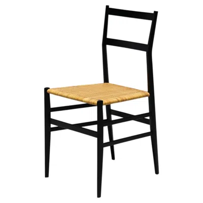 Pre-owned Cassina Authentic Vintage Superleggera Chair By Gio Ponti For , 1970 In Brown