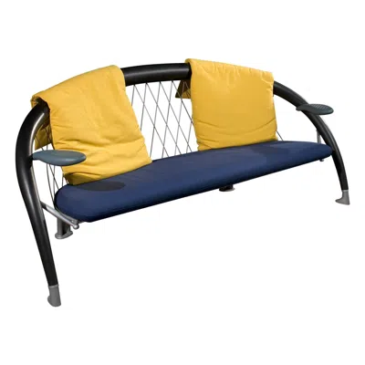 Pre-owned Cassina Axale Sofa By Andrea Branzi For  In Orange