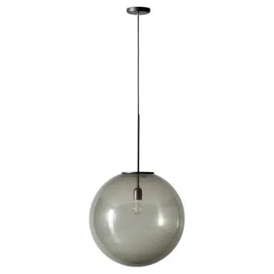 Pre-owned Cassina Bollicosa Pendant Lamp, Blown Glass, Mid-century Modern, Italy In Transparent
