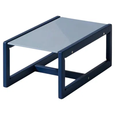 Pre-owned Cassina Carlotta Coffee Table By Afra & Tobia Scarpa – Blue Cobalt Outdoor Coffee Table