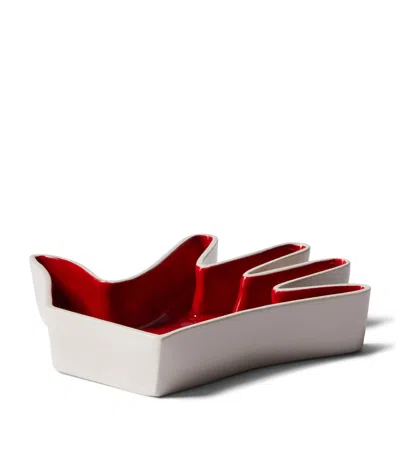 Cassina Ceramic Impronta Mano Trinket Tray
