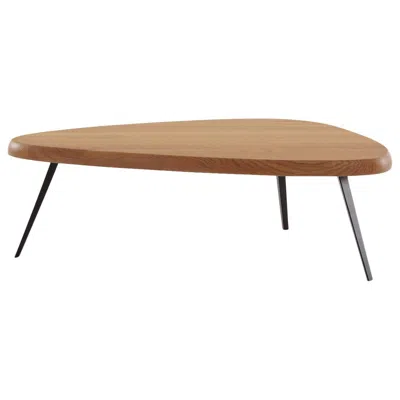 Pre-owned Cassina Charlotte Perriand 527 Mexique Table By , Modern Italian Design In Brown