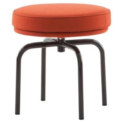 Pre-owned Cassina Charlotte Perriand Lc8 Stool Tabouret Tournant Durable For , New In Brown