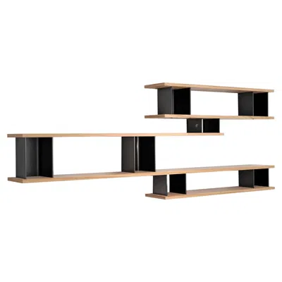 Pre-owned Cassina Charlotte Perriand Nuage À Plots, Wood And Aluminium By  In Brown