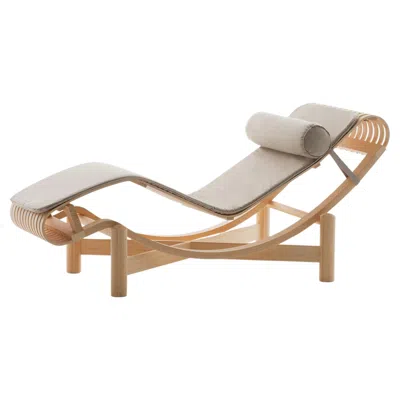 Pre-owned Cassina Charlotte Perriand Tokyo Chaise Longue By  In Brown