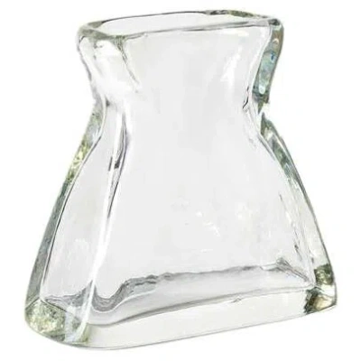 Pre-owned Cassina Charlotte Perriand Vase À Fleurs Échancré By  In Transparent