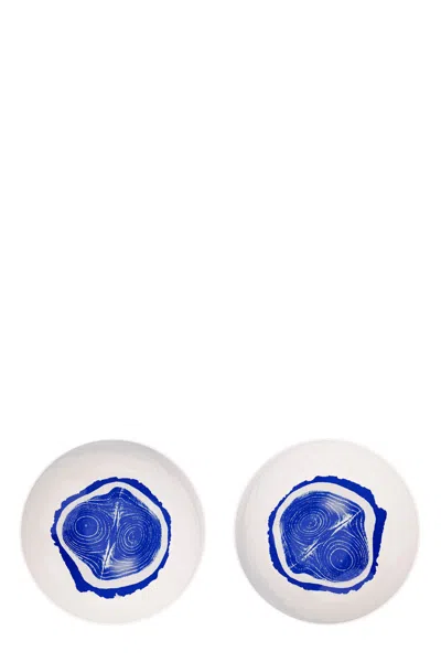 Cassina Decorated Porcelain Bowl Set In Multi