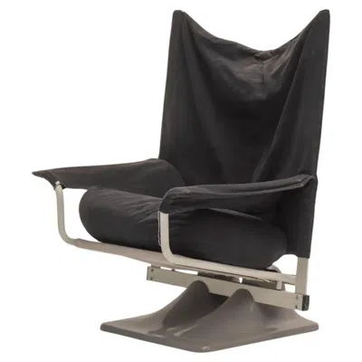 Pre-owned Cassina Fauteuil Aeo Par Archizoom Associati Pour  In Black