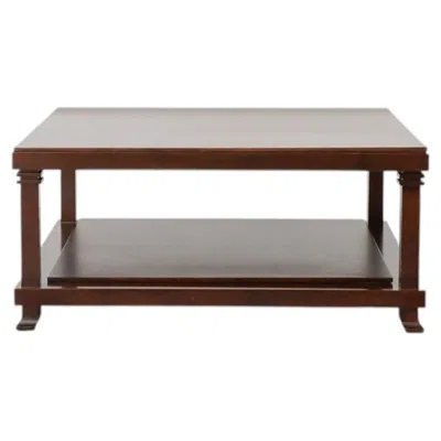 Pre-owned Cassina Frank Lloyd Wright 'robie 2' Coffee Table By , 1989 In Brown