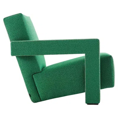 Pre-owned Cassina Gerrit Thomas Rietveld Utrecht Armchair For  In Purple, Red, Green...