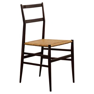 Pre-owned Cassina Gio Ponti 699 “superleggera” Dining Chair For , 1957 In Brown