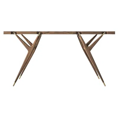 Pre-owned Cassina Ico Parisi Console Table By , Mid-century Modern, Italy In Brown