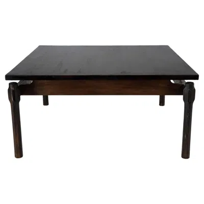 Pre-owned Cassina Ico Parisi Model 748 Coffee Table For , Italy, 1960. Labeled In Brown