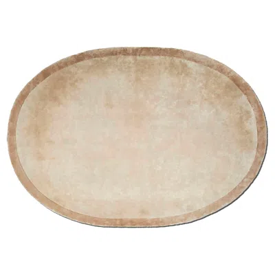Pre-owned Cassina In-touch Rug By : Eco-friendly Tencel, Mid-century Modern In Sand