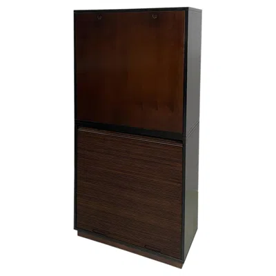 Pre-owned Cassina Italian Modern Cabinet By Le Corbusier For , 1990s In Brown