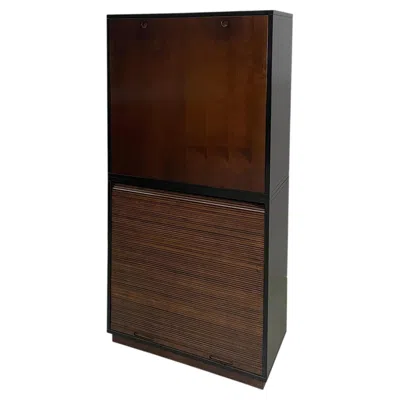 Pre-owned Cassina Italian Modern Cabinet By Le Corbusier For , 1990s In Brown