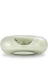 Cassina Jelly Round Glass Vase In Grün