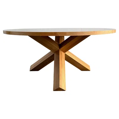 Pre-owned Cassina La Rotonda Dinning Table By Mario Bellini For , Italy 1970s In Brown