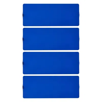 Pre-owned Cassina Large Charlotte Perriand 'applique À Volet Pivotant Double' Wall Light In Blue