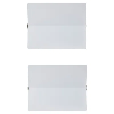 Pre-owned Cassina Large Charlotte Perriand 'applique À Volet Pivotant Plié' Wall Light In White