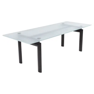 Pre-owned Cassina Le Corbusier, Charlotte Perriand & Pierre Jeanerret For  Lc6 Dining Table In Gray
