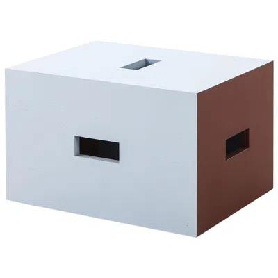 Pre-owned Cassina Le Corbusier Lc14 Nantes Reze Wood Stool By  In Brown