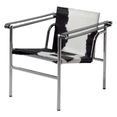 Pre-owned Cassina Le Corbusier, Pierre Jeanneret, Charlotte Perriand Lc1 Chair By  In Gray