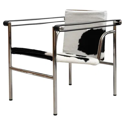 Pre-owned Cassina Le Corbusier, Pierre Jeanneret, Charlotte Perriand Lc1 Chair By  In Gray
