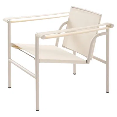 Pre-owned Cassina Le Corbusier, Pierre Jeanneret, Charlotte Perriand Lc1 Outdoor Chair For  In Sand