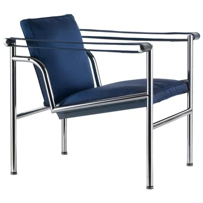 Pre-owned Cassina Le Corbusier, Pierre Jeanneret, Charlotte Perriand Lc1 Villa Church Chair In Purple