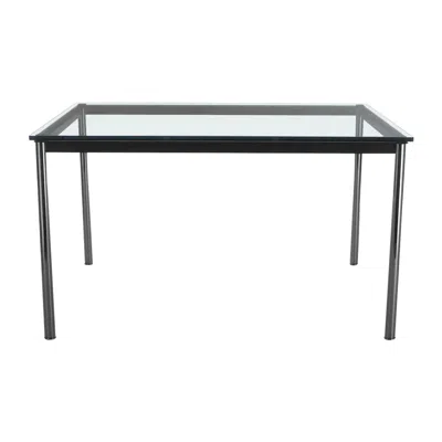 Pre-owned Cassina Le Corbusier, Pierre Jeanneret, Charlotte Perriand Lc10 Table By  In Black